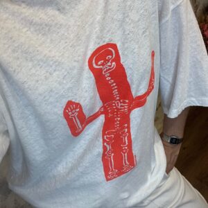 Tee-shirt oversize squelette "Banditas from Marseille"