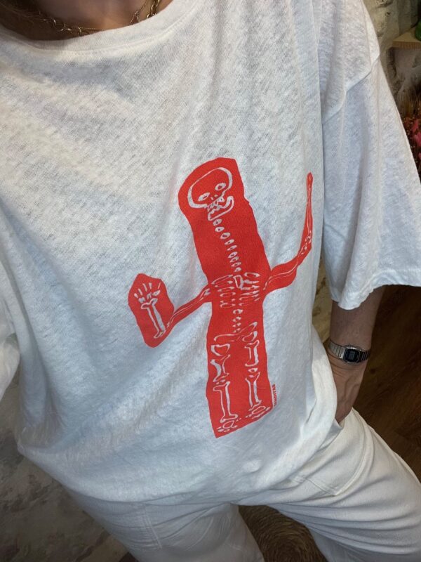 Tee-shirt oversize squelette "Banditas from Marseille"