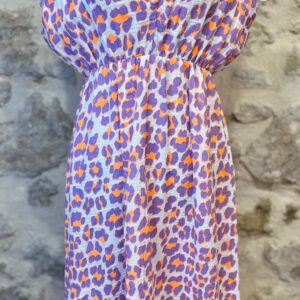 Robe Léopard Gaze de Coton