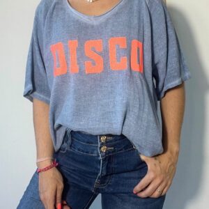 T-shirt oversize "DISCO"