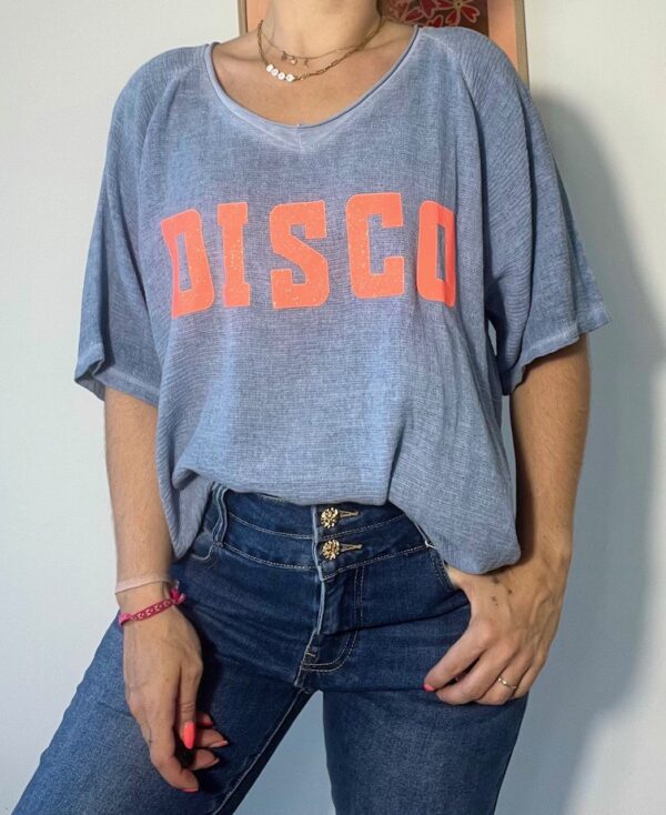 T-shirt oversize "DISCO"