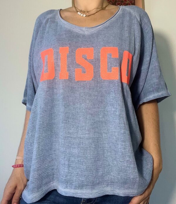 T-shirt oversize "DISCO" – Image 2