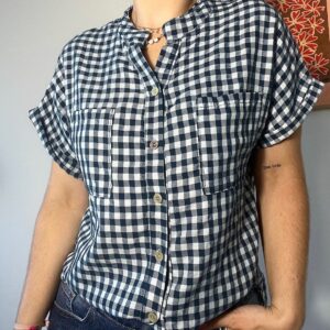 Chemise à carreaux JOHANNA – Confort & style casual chic