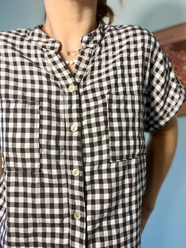 Chemise à carreaux JOHANNA – Confort & style casual chic – Image 4
