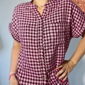 Chemise à carreaux Johanna