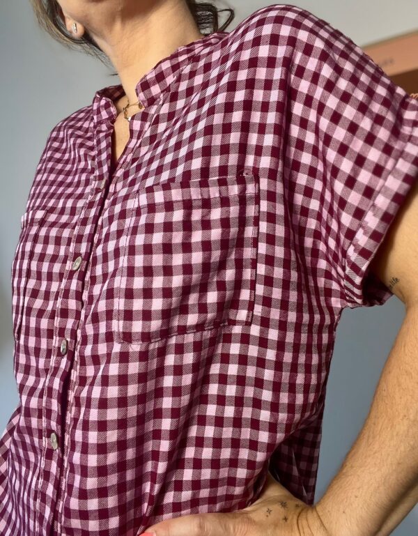 Chemise à carreaux Johanna – Image 3