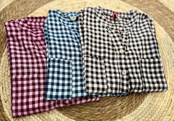 Chemise à carreaux Johanna – Image 6